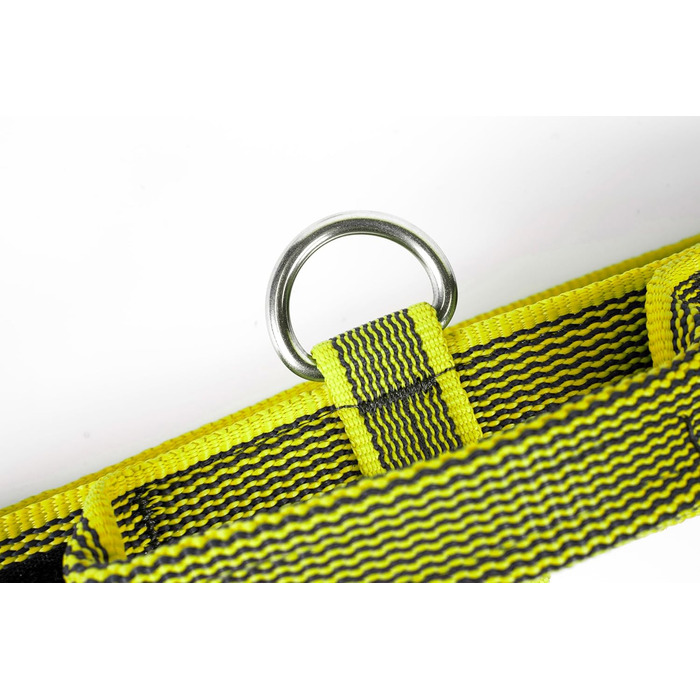 Нашийник Julius K-9 200HA-K-2015 серії Color & Gray, чорно-сірий, регульований, з надійним затвором та логотипом, 50 мм * 49-70 см, з ручкою (38-53 см), неоново-сірий