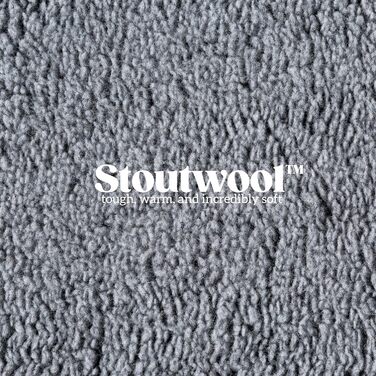 Міцне ліжко для собак Stoutwool - стійке до гризіння, для маленьких порід, 58x41x5 см, сірий