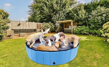 Складальний садовий басейн для собак, тварин та дітей 100*30 см