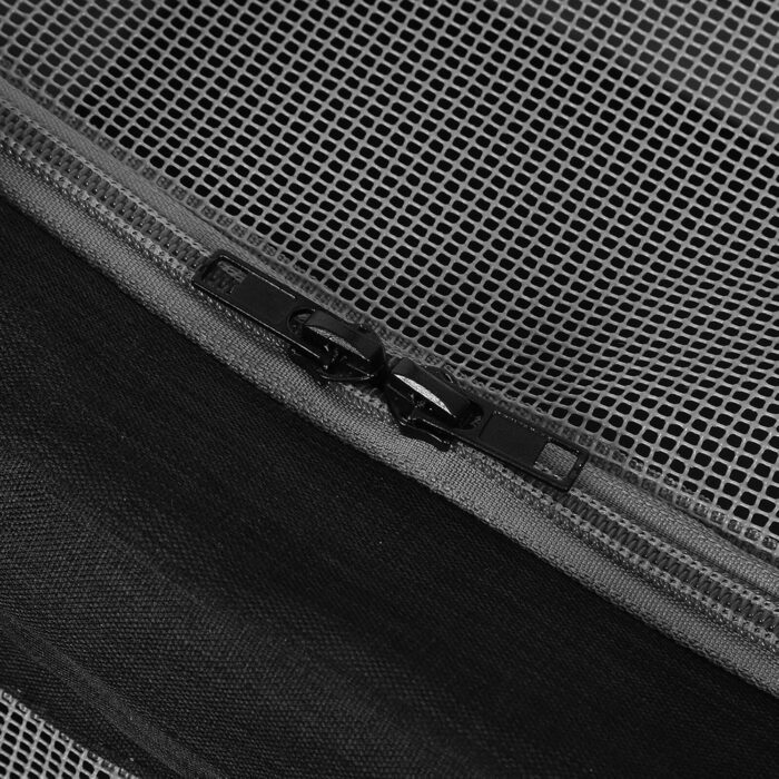 Сумка-переноска для котів та маленьких собак VALICLUD, сітка, дихаюча, складна, легка, з підкладкою та кишенями для подорожей