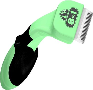 Щітка для собак DeShedder L 8-в-1: видалення підшерстка для великих собак (коротко- та довгошерстих)