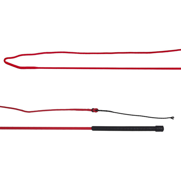 Джгутик для дрессури ARBO-INOX, роздiльний, гнучкий, 180 см (червоний)