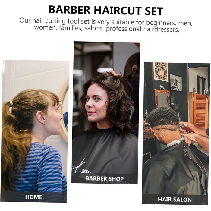 Ножиці для стрижки волосся PACKOVE: професійні ножиці для перукарів, ножиці для витончення та стрижки бороди, для дому та салону