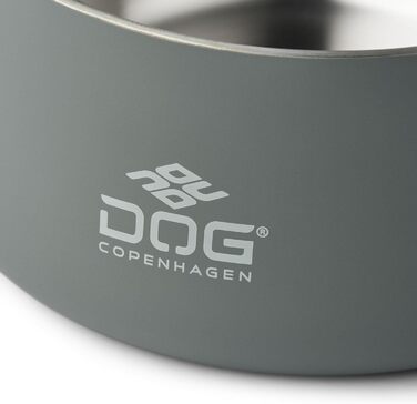 Миска для собак DOG Copenhagen Vega S/M, сіра, пластик