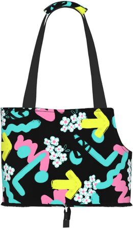 Сумка-переноска для котів та собак Paylamon, складана, для подорожей, з графіті