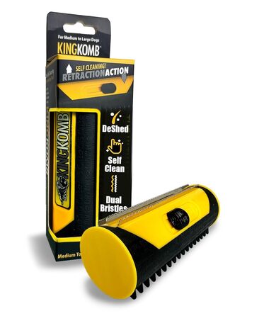 King Komb – інструмент для вичісування шерсті великих собак і котів