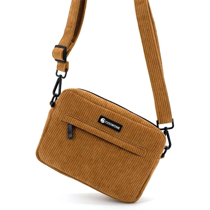 Сумка для ласощів для собак COOWONE - зручна для прогулянок, тренувань, з інтегрованим диспенсером для відходів (Коричневий 3.0)
