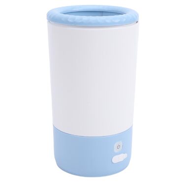 Автоматичний очисник лап для собак Oreilet, електричний мийний стакан для лап домашніх тварин, портативний очисник лап для собак і котів, синій