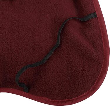 Зимова куртка для собак Ragna Rot, 35 см - теплий фліс, світловідбиваючі смуги, водонепроникна, для Чихуахуа, Йоркширського тер'єра, Пуделя