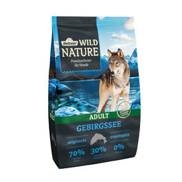Сухий корм для дорослих собак Dehner Wild Nature Gebirgssee з лососем та куркою, беззерновий та без цукру, 4 кг