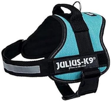 Шлея Julius K-9 Powerharness для собак, розмір 58-76 см, чорна