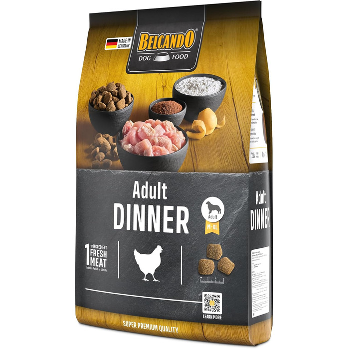 Сухий корм для дорослих собак усіх порід BELCANDO Adult Dinner, 12.5 кг