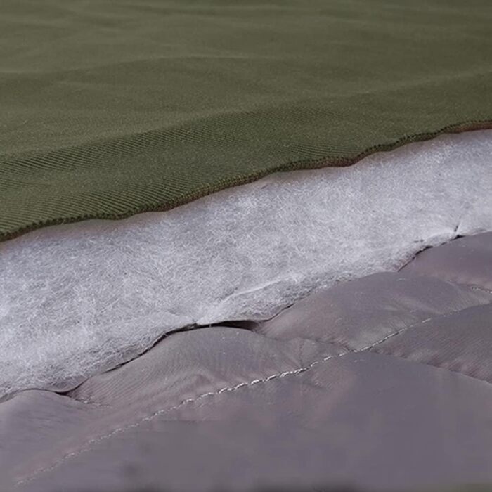 Водонепроникна тепла куртка для собак великих та середніх порід, зимова, з отвором для шлейки, світловідбиваючі смуги, зелена, 6XL