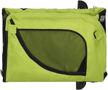 Місця для ідентифікації собак, бирки для собак, жетон для собаки, для велосипеда та кемпера, зелена та чорна тканина Оксфорд та метал, для тварин та аксесуарів для домашніх тварин