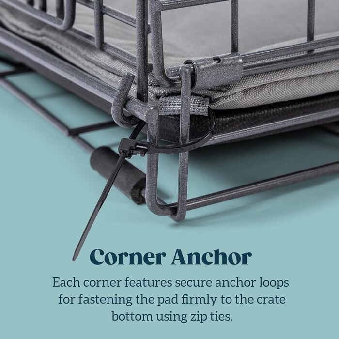 Килимок для собак у переноску Cybarmour - стійкий до гризіння, водонепроникний, великих порід, 89x59 см