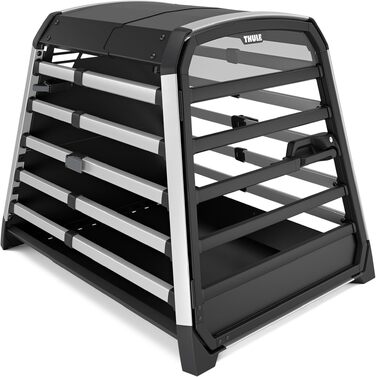 Thule Allax - переносна вольєр для собак, чорний/алюміній, XXL Compact