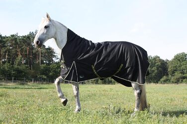 Зимова термоковдра для коня time4horses, високий комір, 200 г, 1200 ден, 125 см, водонепроникна аутдор ковдра
