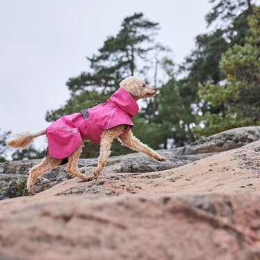 Дощовик для собак Hurtta Monsoon Coat II ECO (Рубін, 45 см)