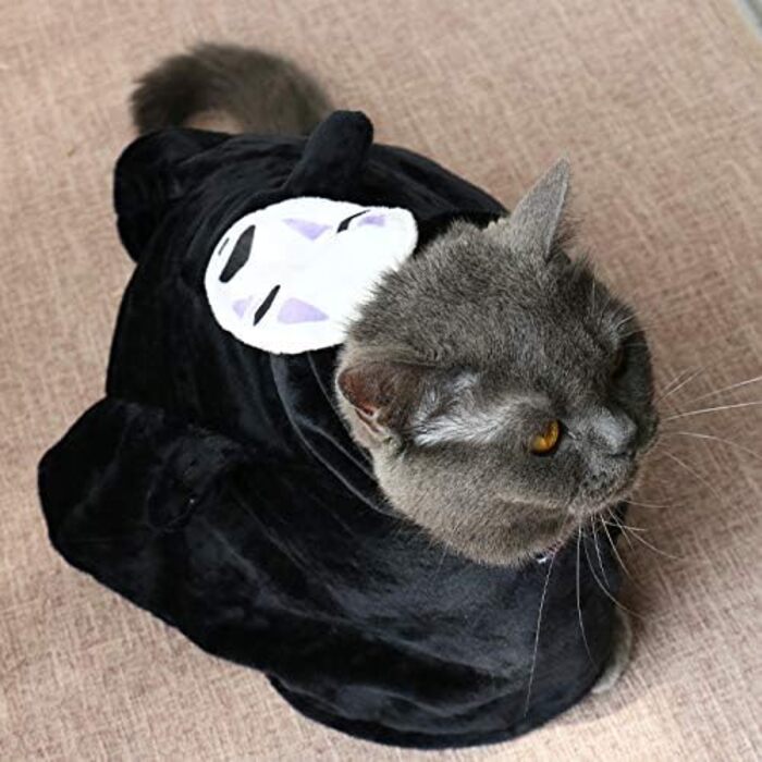 Костюм для собак та котів ChoChoCho Spirited Away No-Face, плюшевий косплей, ідеальний для Halloween, універсальний розмір