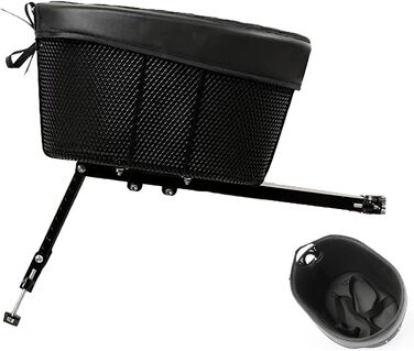 Водонепроникний кошик для тварин на велосипед, кошик для собак на кермо | Складаний, знімний кошик для тварин, велосипедний кошик для собак з установкою