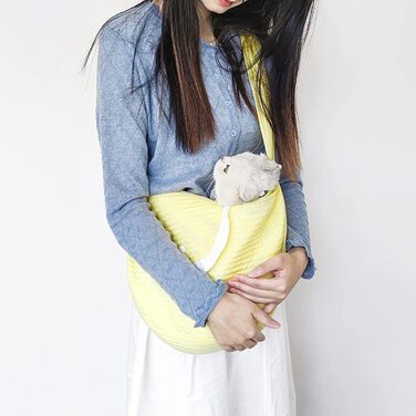 Транспортувальна сумка для домашніх тварин Yctze для собак і котів, рожева, до 6,5 кг