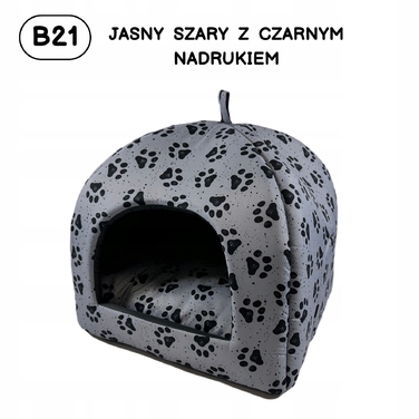 Ліжко-будиночок IGLOO для собак та котів, м'яка лежанка 50x50