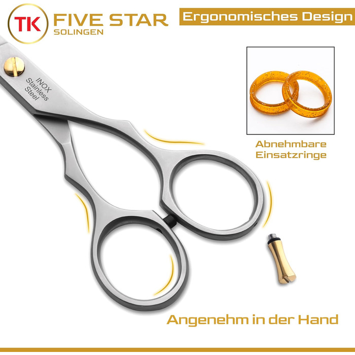 Професійна перукарська ножиці Supra Premium 7' для волосся (6 дюймів, нержавіюча сталь, сріблясте матування)