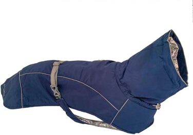 Водонепроникний накидка для собак Croci Makalu, темно-синій, 65 см, регульована температура
