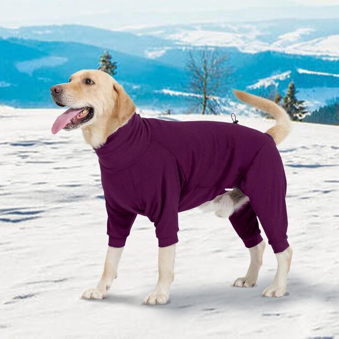 Теплий халат для собак Hjyokuso з флісу, для маленьких та середніх собак, бордовий, XS