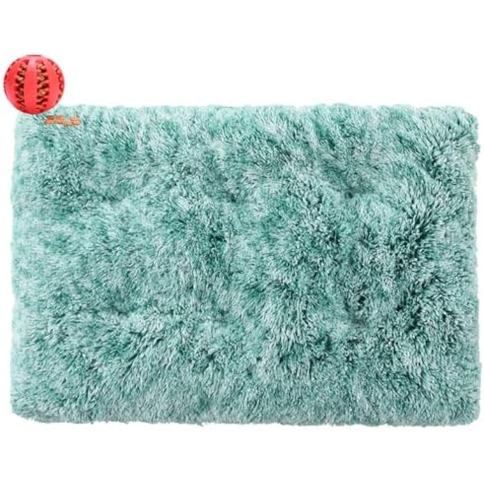 Килимок для собак та котів Rectangular, великий лежак для собак, м'який кошик для собак, килимок для собак, який можна прати, для великих собак, котів, осені та зими (110x75 см, блакитний)