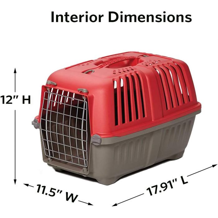 Транспортна сумка для собак і котів MidWest Homes for Pets, для малих тварин, 17,91 x 11,5 x 12 см, для малих порід