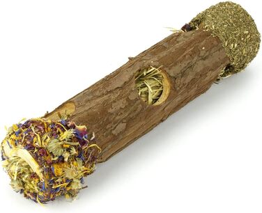 Mr. Crumble Сухий корм для гризунів Тунель-Туннель, 2 шт. Беззерновий тунель з квітами та травами для гризунів