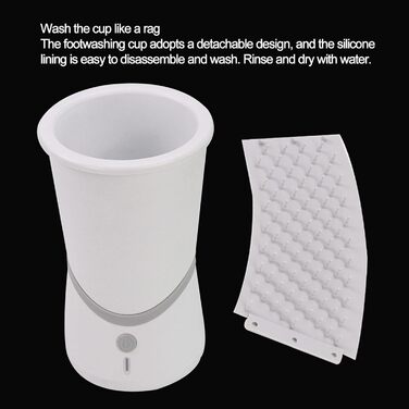 Електричний очищувач лап для тварин, інструмент для чищення собачих лап, конструкція Snap-in, підходить для миття лап собак