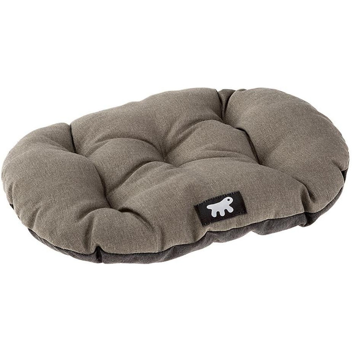 Крісло-лежанка для собак та котів Ferplast Relax, 65 x 42 см, бавовна, коричневе