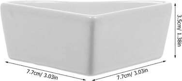 Керамічна годівниця для тварин PATKAW: миски для хом'яків, морських свинок, їжаків, білих тварин