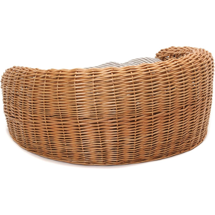 Кругле ліжко для собак та котів Tier Bett Prince з плетіння, 57x42 см