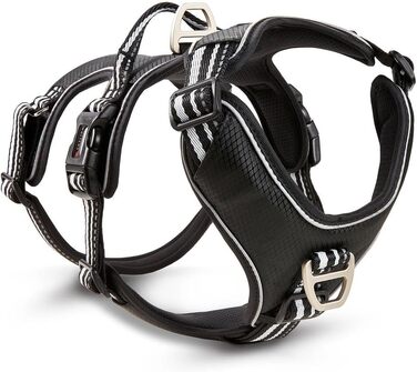 Посуда Wolters Active Pro No Escape, розмір 45-52.5 см, чорний/сріблястий