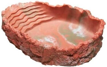 Набір для напоїв, миска для води, 550 мл, червоний, 24x5x17 см