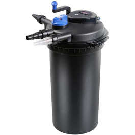 Фільтр для ставка AquaOne CPF-15000 з біофільтрацією, УФ-C 18 Вт, для водойм до 30 000 л, очищення від водоростей