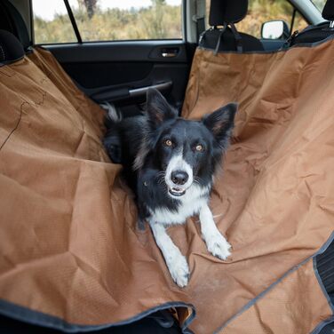 Автогамак для собак RUFFWEAR, універсальний, сірий, захисне покриття на заднє сидіння