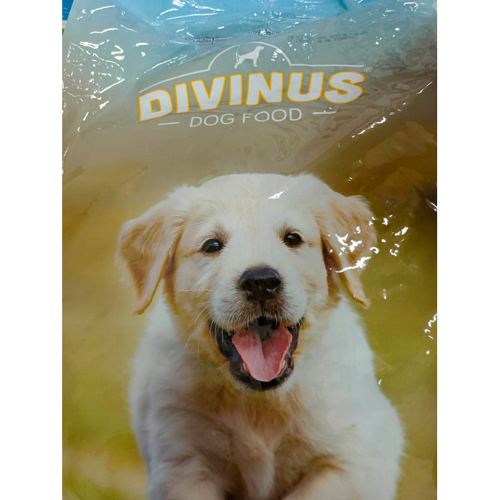 Сухий корм Divinus для цуценят з куркою, високобілковий, 20 кг