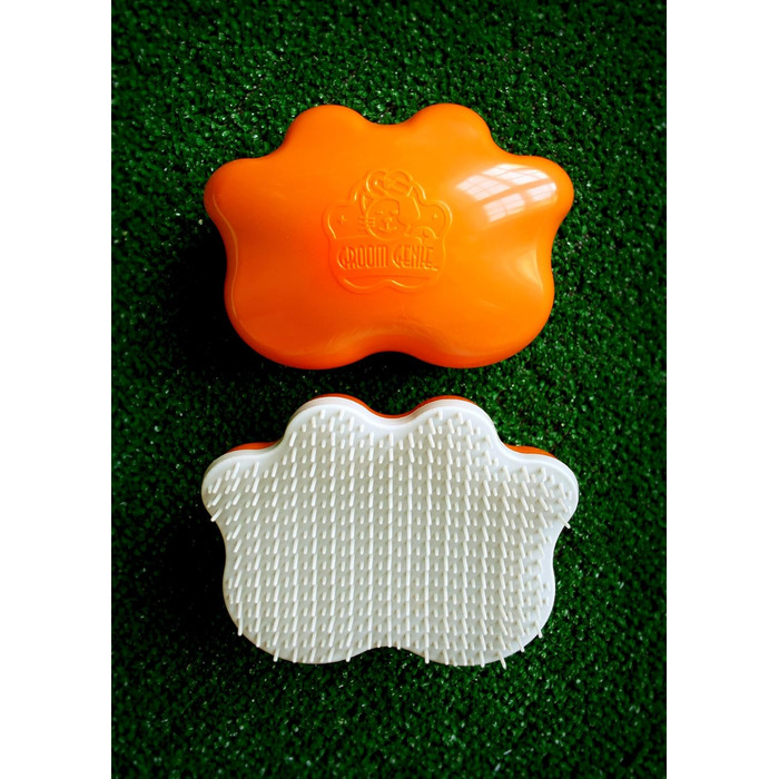 Масажна щітка для собак та котів з довгим та коротким волоссям, 10,2 см, Royal Relief Blue