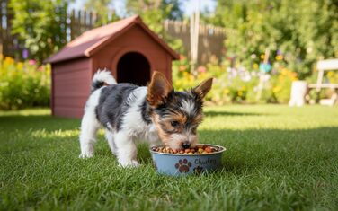 Персоналізований миска для собак з нержавіючої сталі 2200 мл – протиковзкий кільце – для великих собак – з іменем – Petslino (Металево-блакитний, XS)