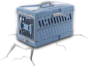 Транспортна переноска для котів та собак Palaufr: складана, дихаюча, для подорожей, авто, літака