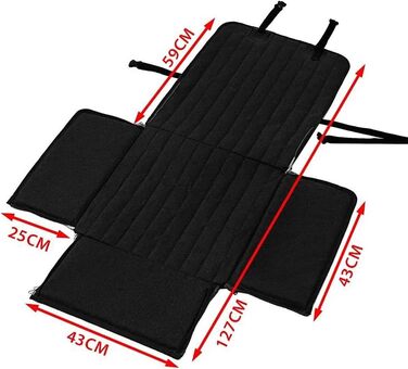 Автомобільний лежак для собак та котів: переноска, лежак, водонепроникний кошик, складаний, A1, A1 L