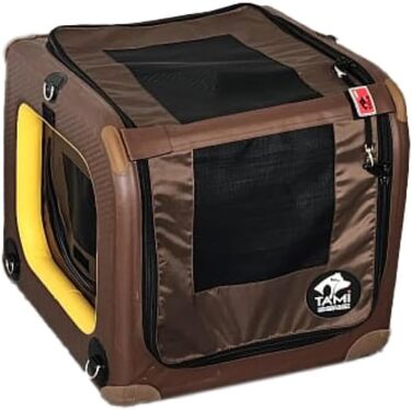 Транспортна переноска для собак Tami Backseat XS: переноска-клітка для автомобіля, автотранспортна коробка для собак, переноска для собак