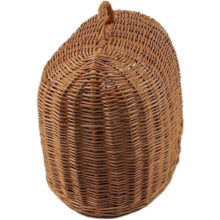 Транспортний кошик з плетива з подушкою 40x32x40 см, клітка для кота/собаки