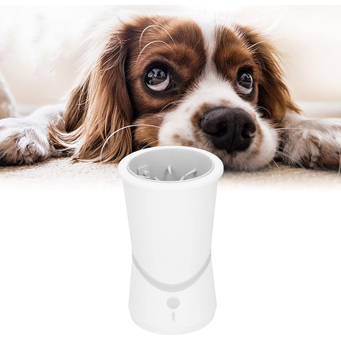 Електричний очищувач лап для тварин, мийка для лап собак, ротаційна чаша для миття лап, підходить для миття лап собак