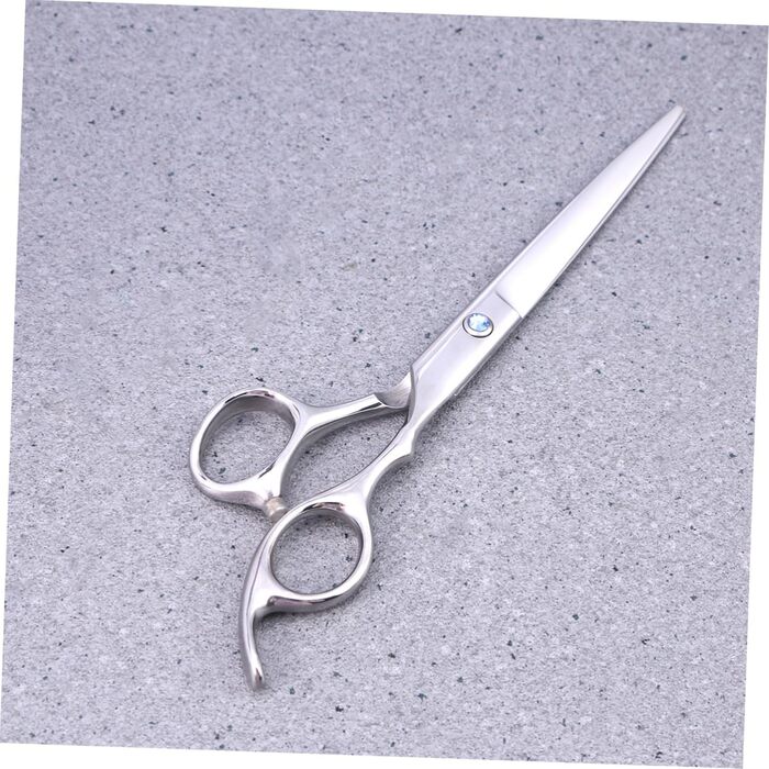 Ножиці для грумінгу собак та котів, безпечні, ергономічні, срібні. Розмір 1