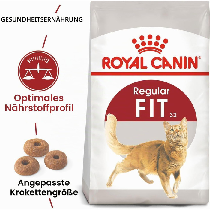 Корм для котів Royal Canin Feline Fit 32, сухий, для підтримки форми, 4 кг